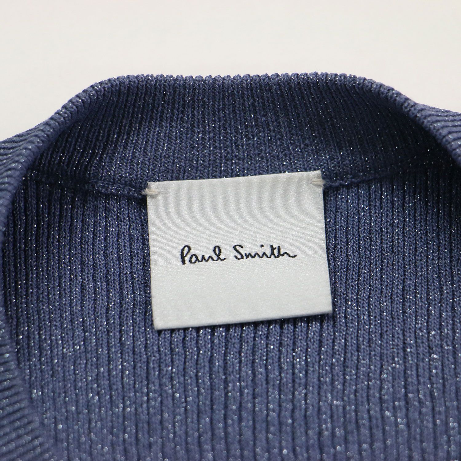 Paul Smith ポールスミス ニット ブルー サイズ:M | 25AW ソフト 