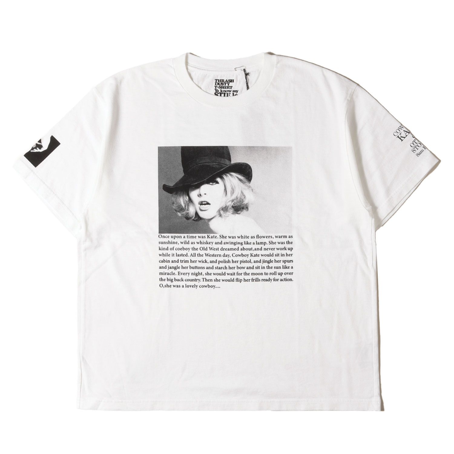 新品】MINEDENIM マインデニム Tシャツ ホワイト 白 サイズ:L | 25AW 
