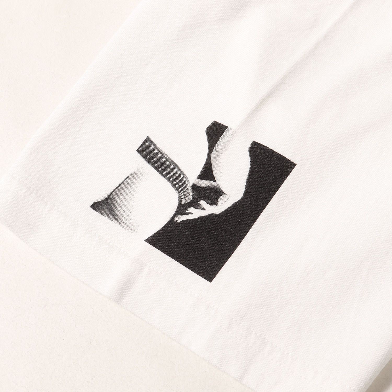 新品】MINEDENIM マインデニム Tシャツ ホワイト 白 サイズ:L | 25AW 