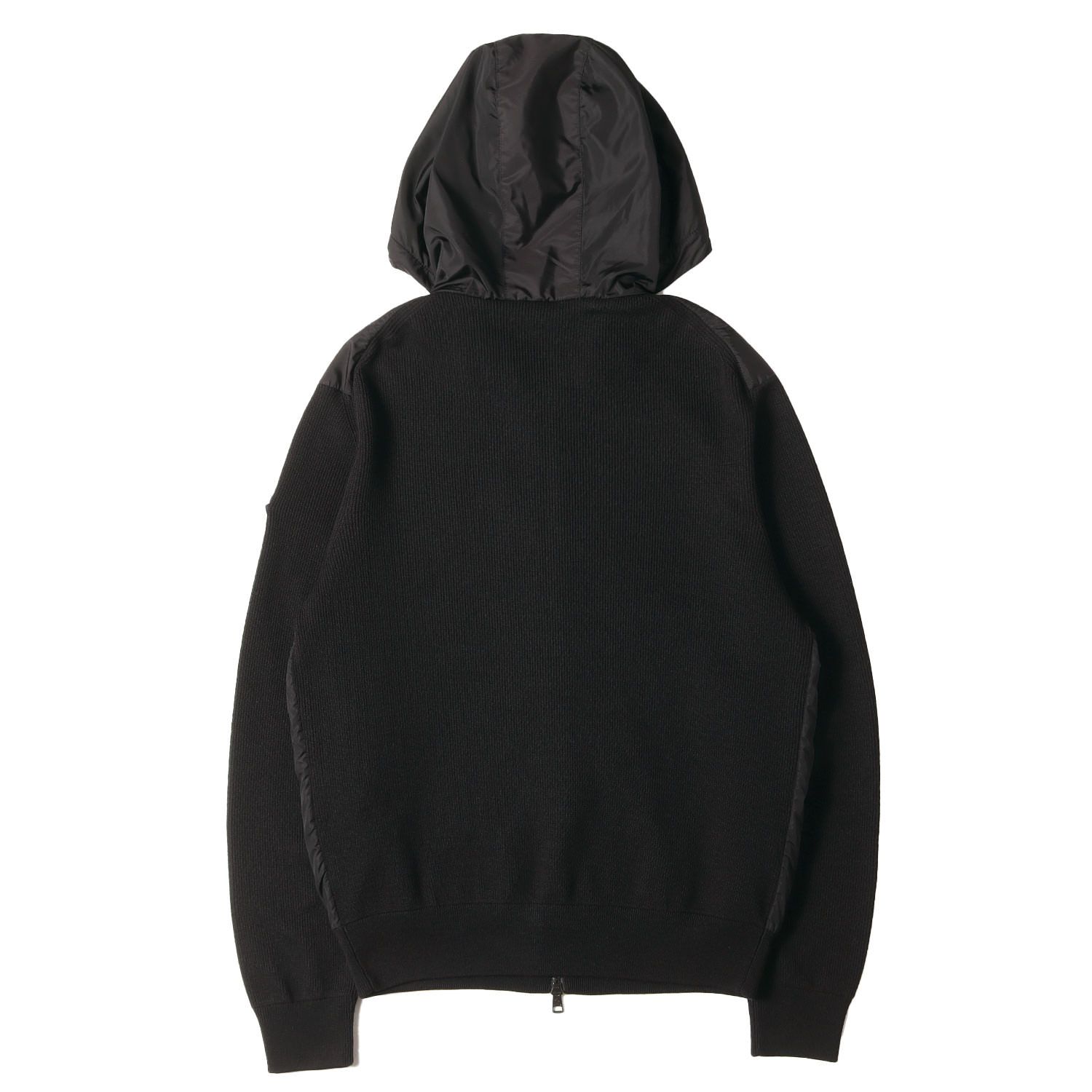 美品】MONCLER モンクレール パーカー ブラック 黒 サイズ:XL 