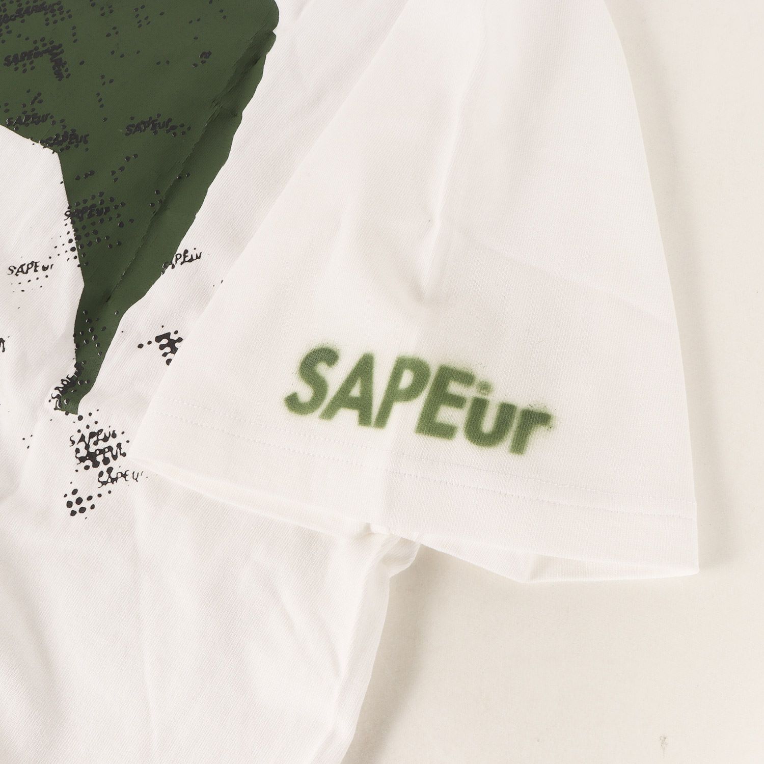 新品】A Elegantes SAPEur サプール Tシャツ ホワイト 白 サイズ:L 