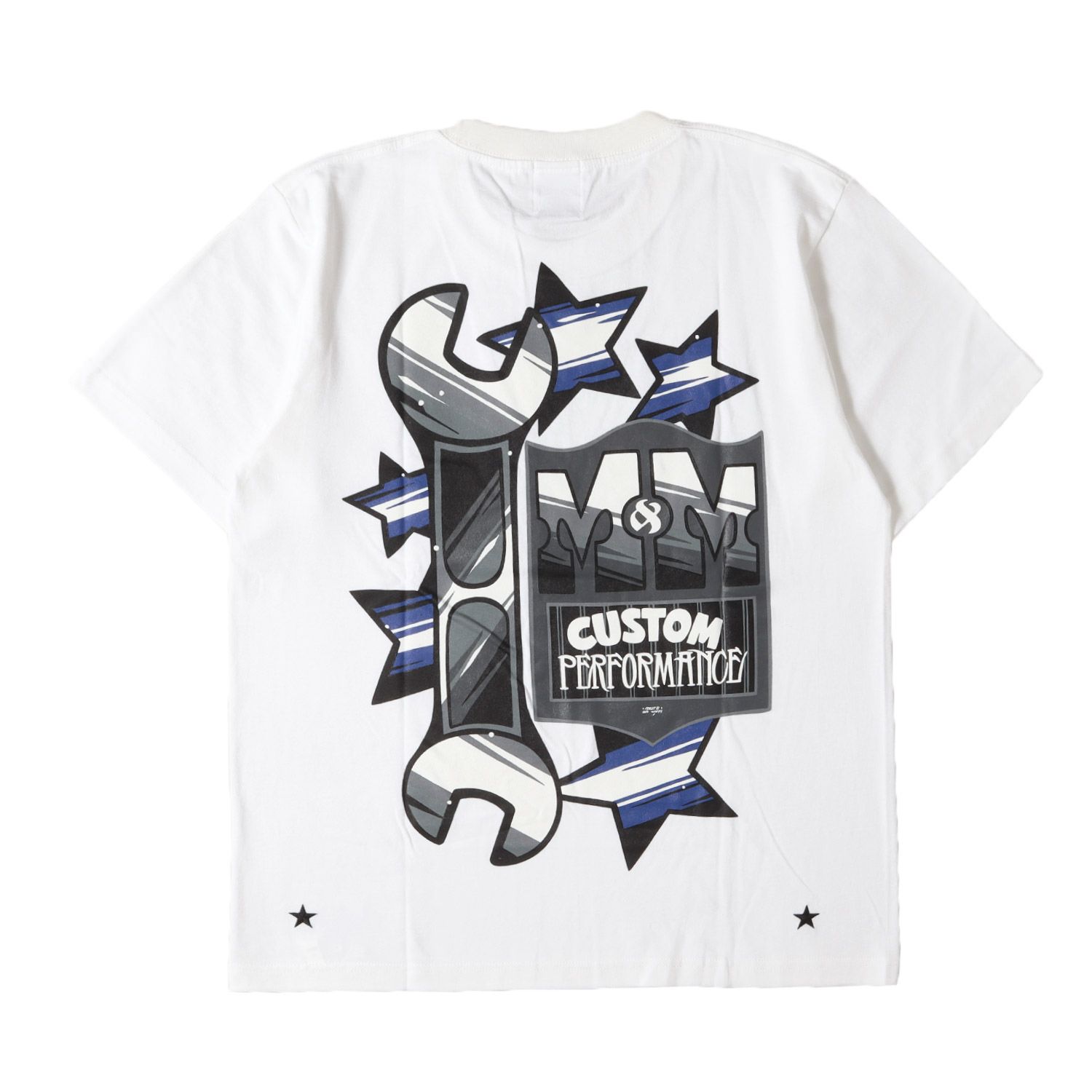 新品】M&M エムアンドエム Tシャツ ホワイト 白 サイズ:M | スパナ 