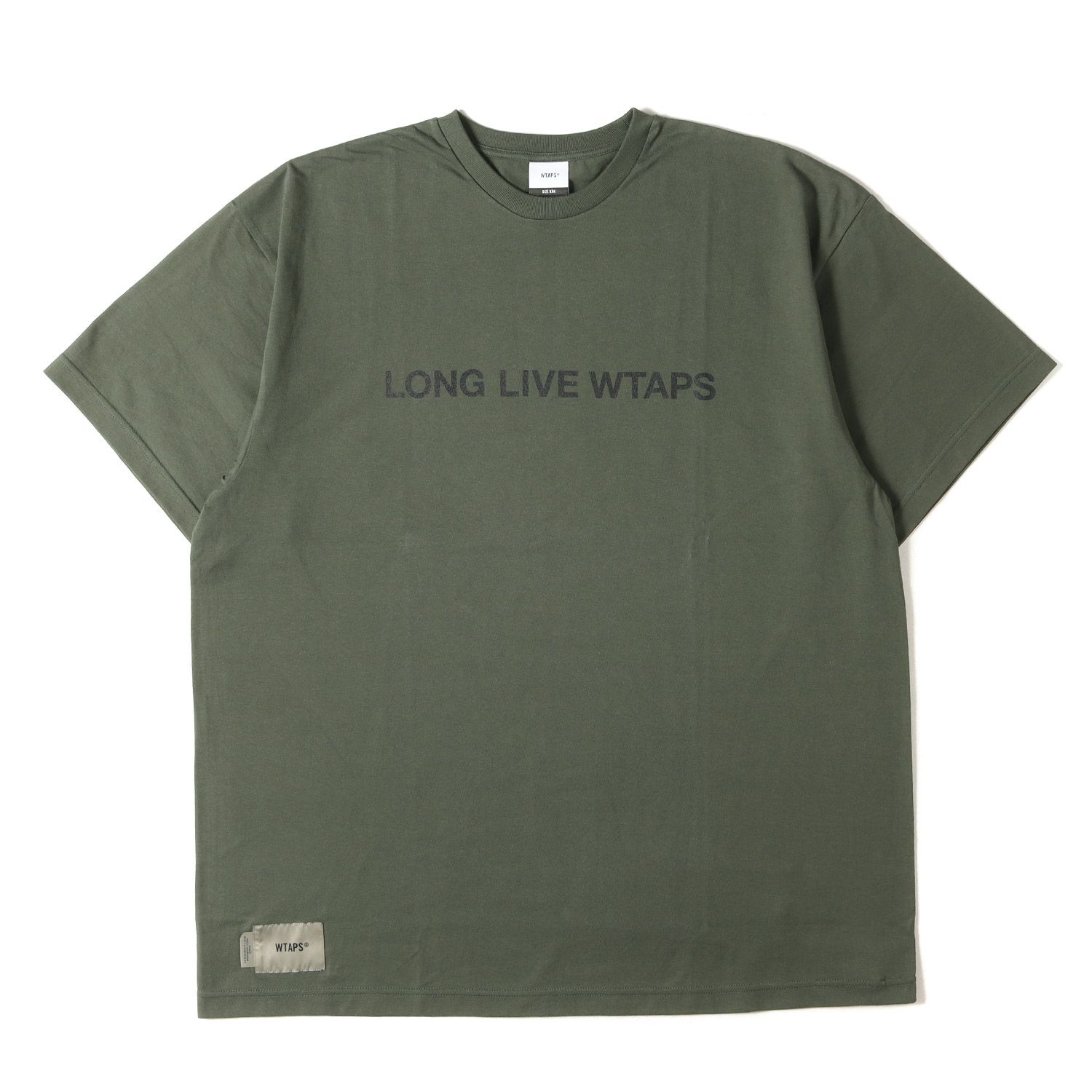 新品】WTAPS ダブルタップス Tシャツ オリーブドラブ サイズ:XL | 25SS 