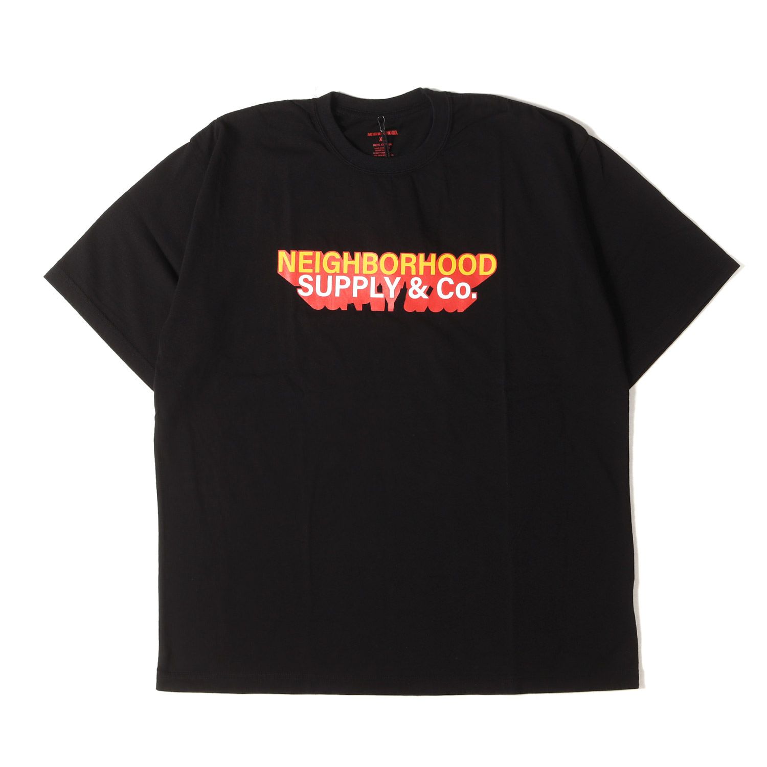 新品】NEIGHBORHOOD ネイバーフッド Tシャツ ブラック 黒 サイズ:XL 
