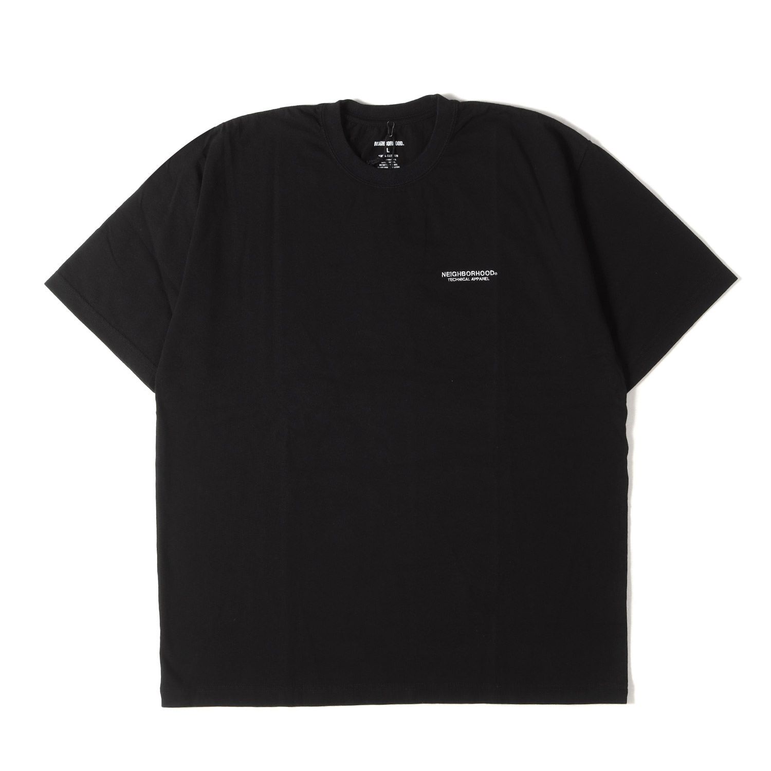 新品】NEIGHBORHOOD ネイバーフッド Tシャツ ブラック 黒 サイズ:L