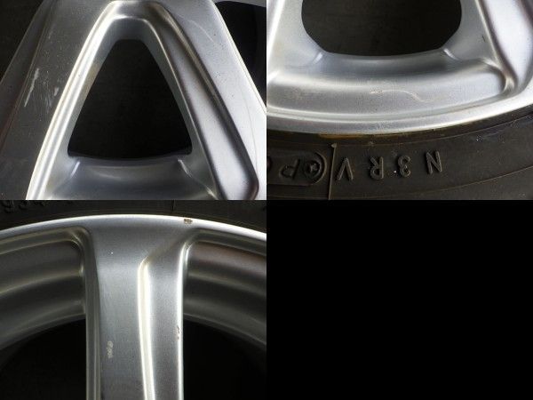 2410-191 SPORT GRAHT アルミホイール＆スタッドレスタイヤ 155/80R14 