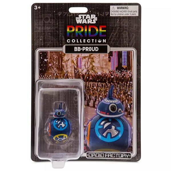 ディズニー BB-PR0UD フィギュア スターウォーズ 2022年 USAディズニー  ★スターウォーズ pride collection bb-you フィギュア 未開封品