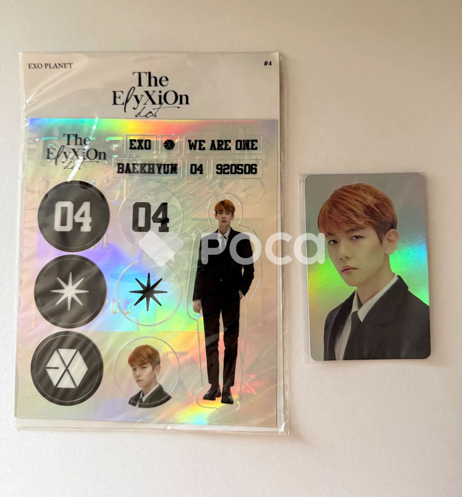 EXO ベクヒョン EXO PLANET #4 The EℓyXiOn dot ペンライト デコ 