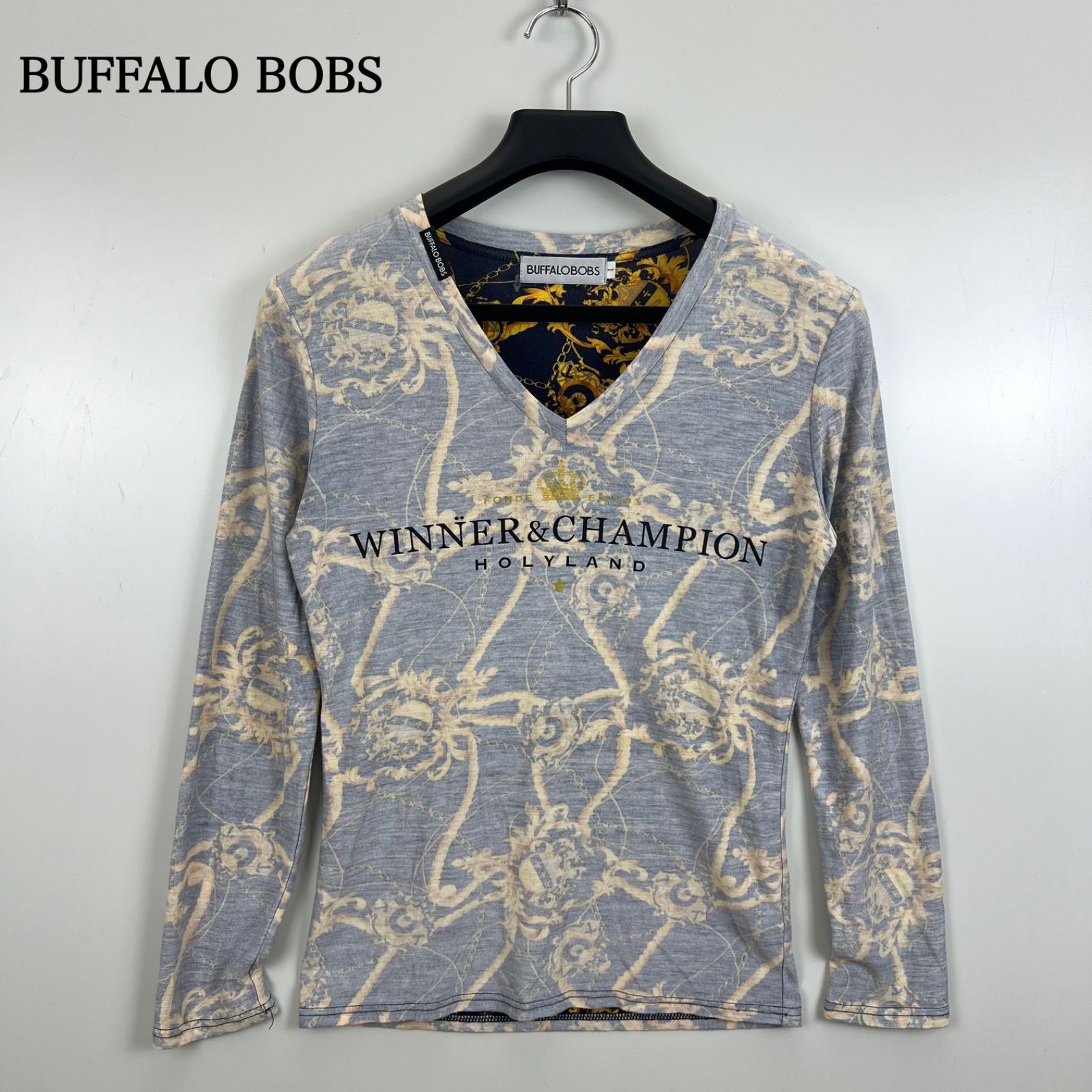 BUFFALO BOBS 00s y2k archive baroque L/S Tee 1 バッファローボブス 