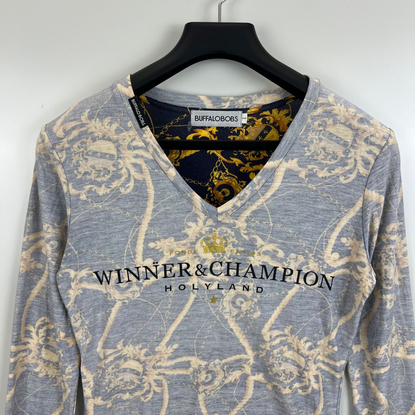BUFFALO BOBS 00s y2k archive baroque L/S Tee 1 バッファロー