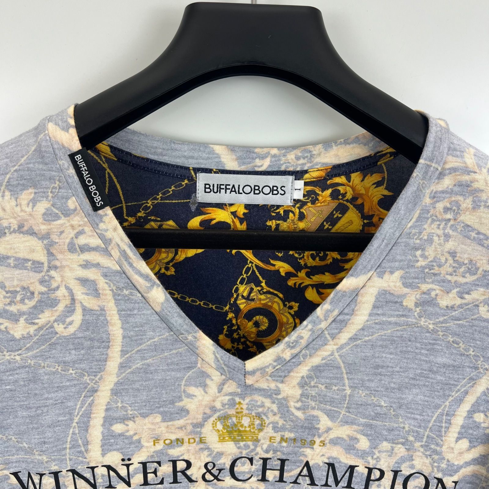 BUFFALO BOBS 00s y2k archive baroque L/S Tee 1 バッファロー