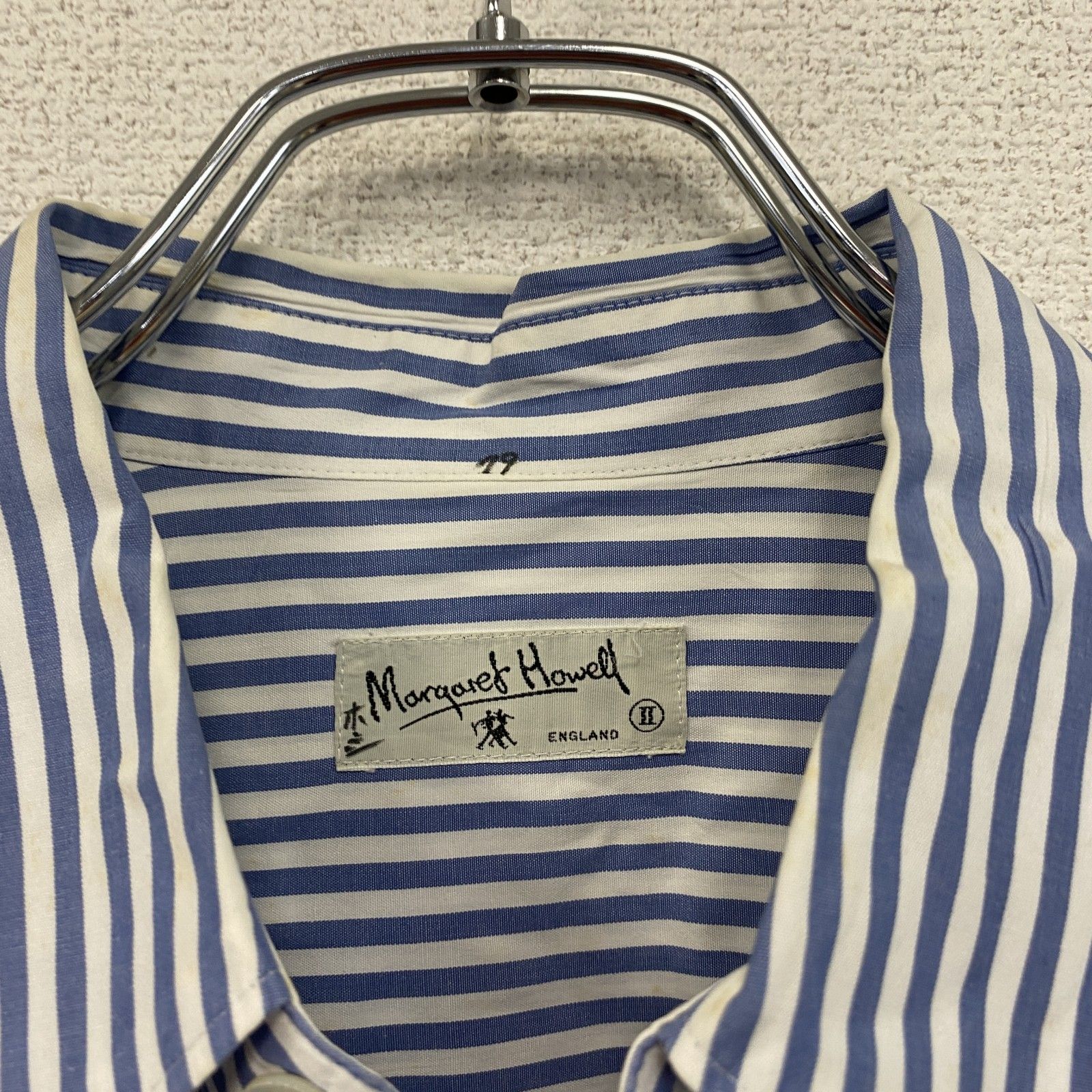 古着 used MARGARET HOWELL マーガレットハウエル 長袖シャツ