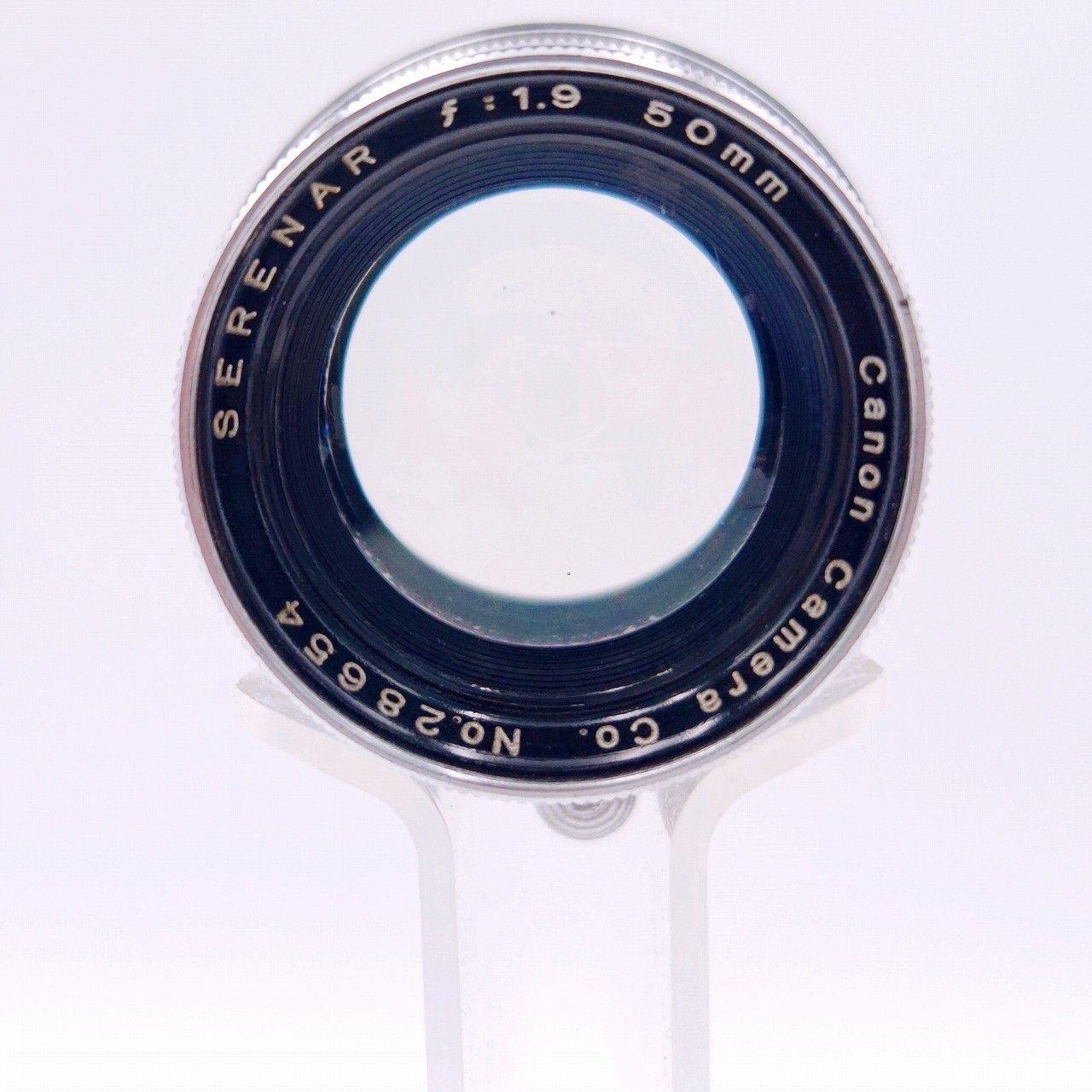 中古】 Canon SERENAR 50mm F1.9 L39 沈胴 2026年4月清掃済 キャノン 