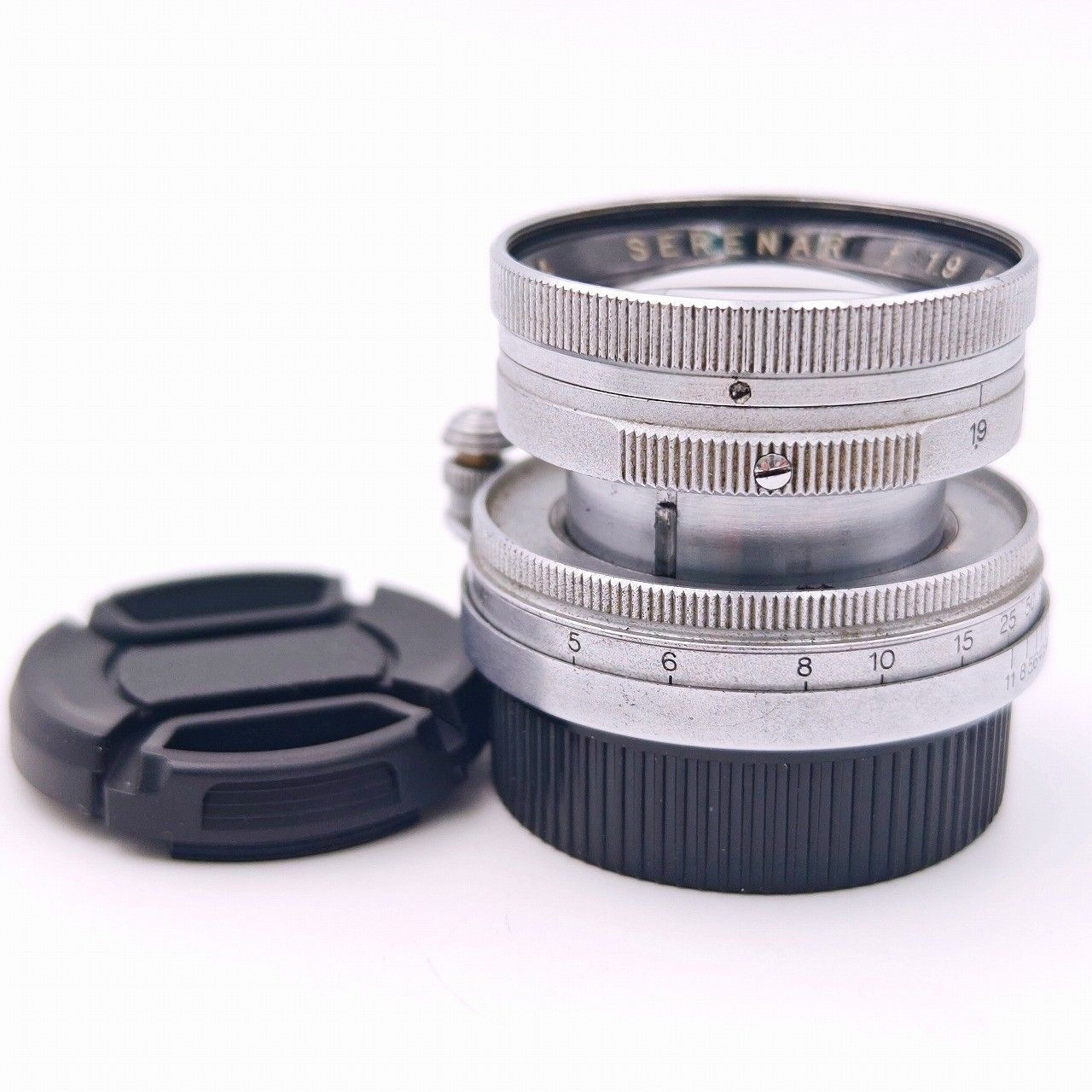 中古】 Canon SERENAR 50mm F1.9 L39 沈胴 2026年4月清掃済 キャノン 