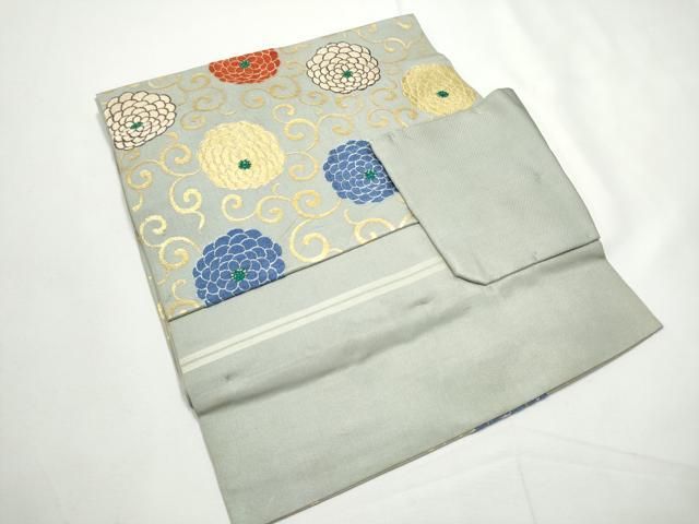 平和屋着物●つけ帯　唐織　菊唐草文　金糸　正絹　逸品　CABE8594hy 平和屋着物○つけ帯 唐織 菊唐草文 金糸 正絹 逸品 CABE8594hy - メルカリ