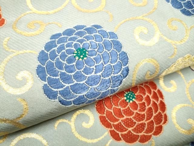 平和屋着物●つけ帯　唐織　菊唐草文　金糸　正絹　逸品　CABE8594hy 平和屋着物○つけ帯 唐織 菊唐草文 金糸 正絹 逸品 CABE8594hy - メルカリ