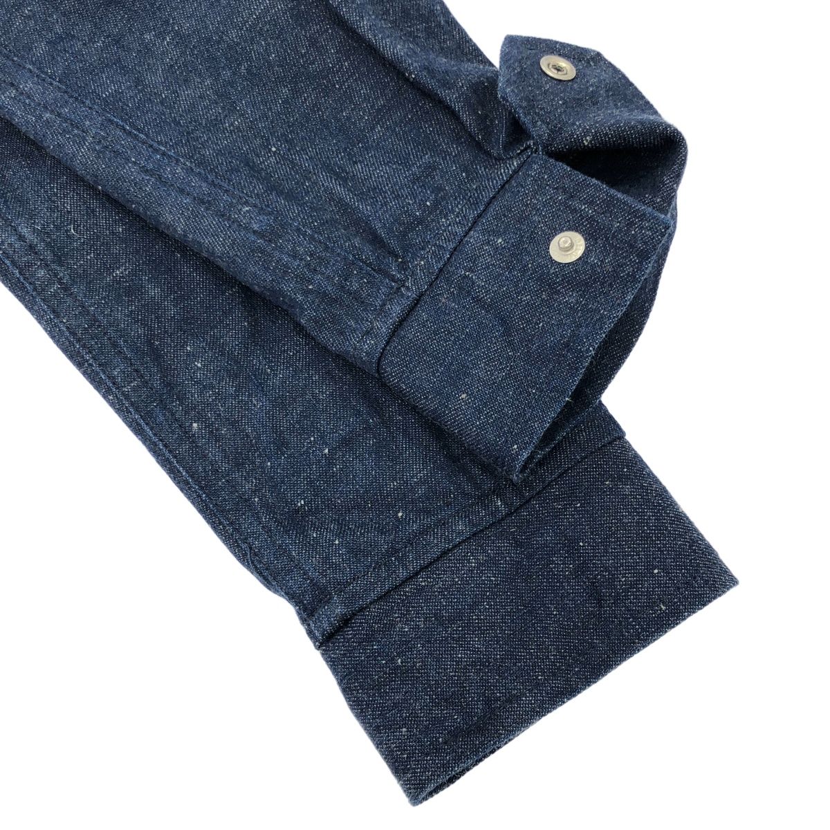FUMIKA UCHIDA フミカウチダ NEPPED DENIM ZIPUP BLOUSON ネップデニム