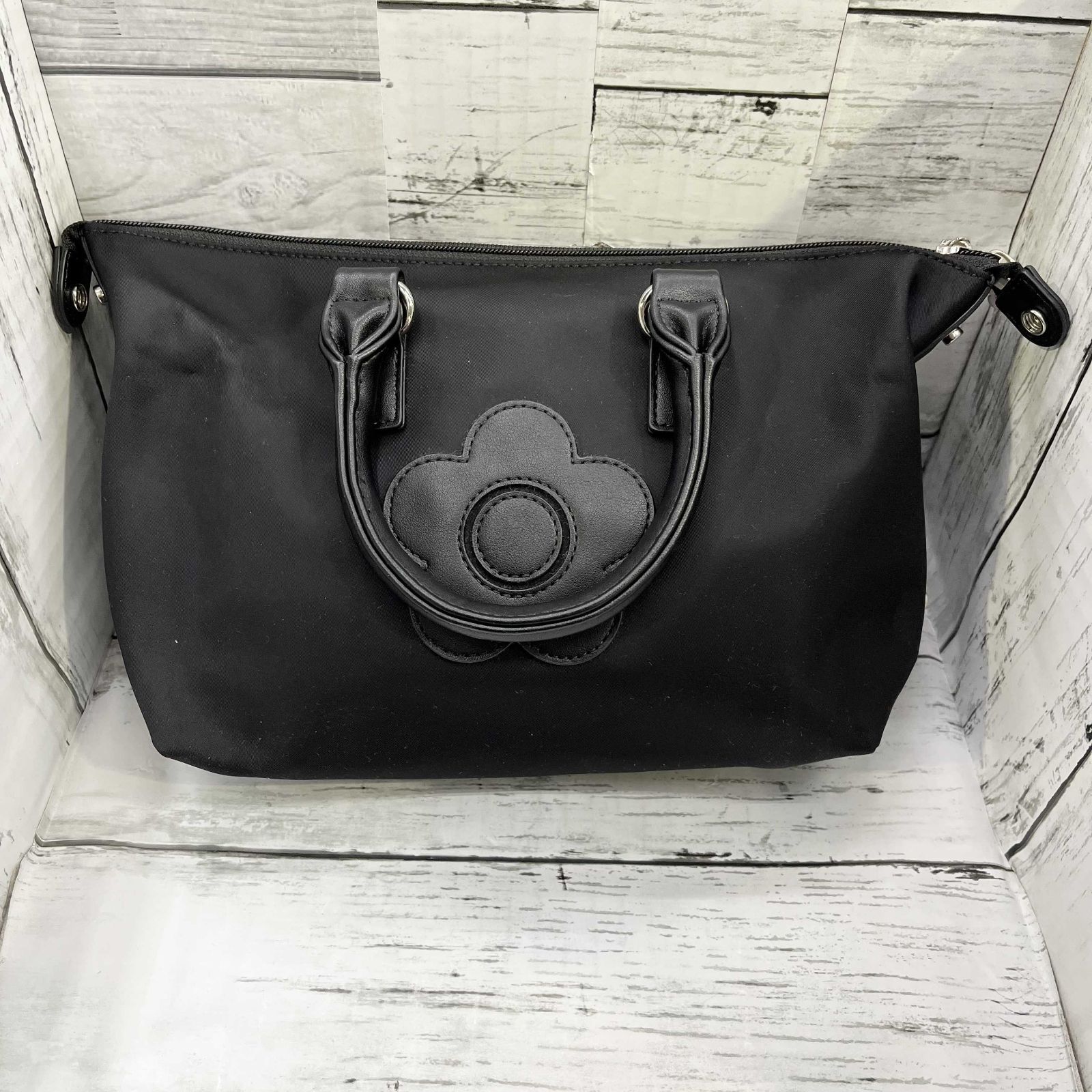 MARY QUANT マリークワント ディフォーメーションデイジー ミニトート 