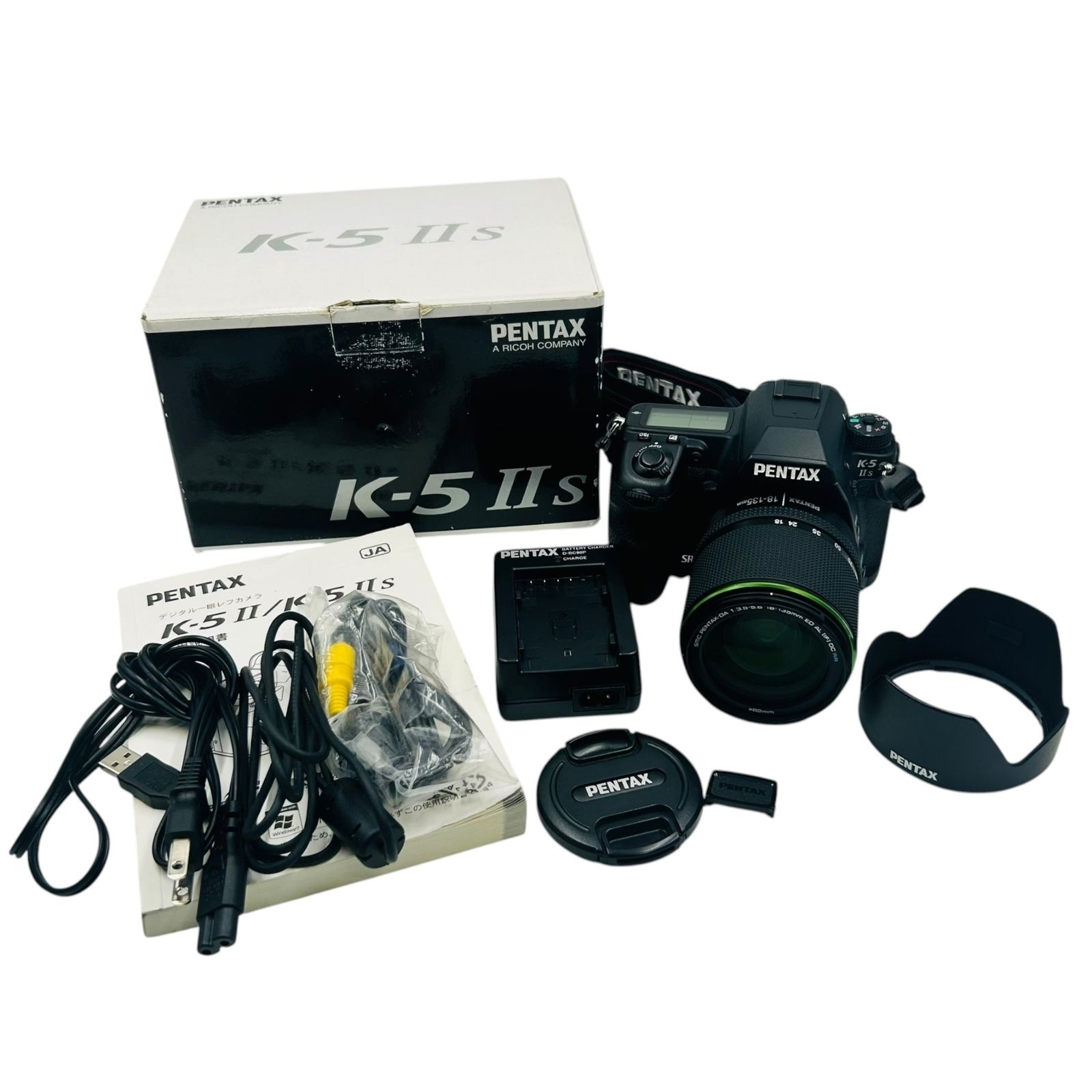 □PENTAX K-5 IIs デジタル一眼レフ 18-135mm レンズセット シャッター