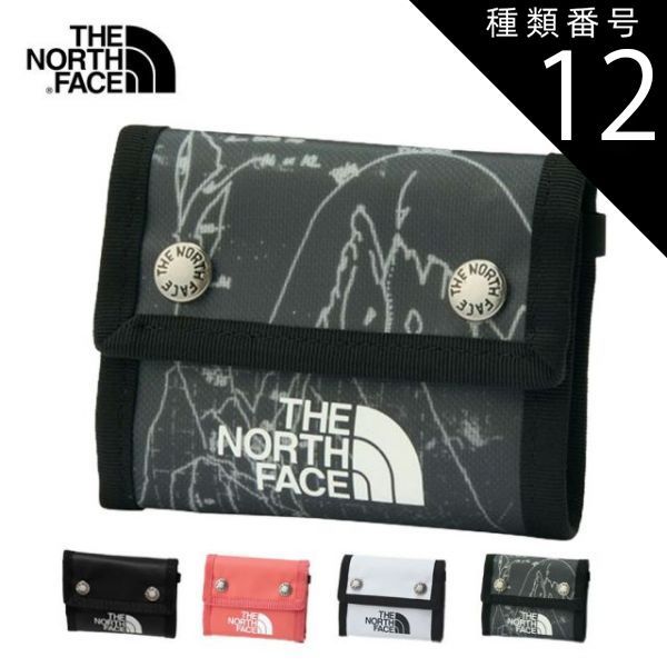 種類12：(WK)ホワイト×ブラック/F ザ・ノース・フェイス 財布 三折財布 THE NORTH FACE NM82319 BC DOT WALLET BCドット ウォレット メール便 メンズ レディース コンパクト 防水 軽量 耐久 撥水 TPEラミネー