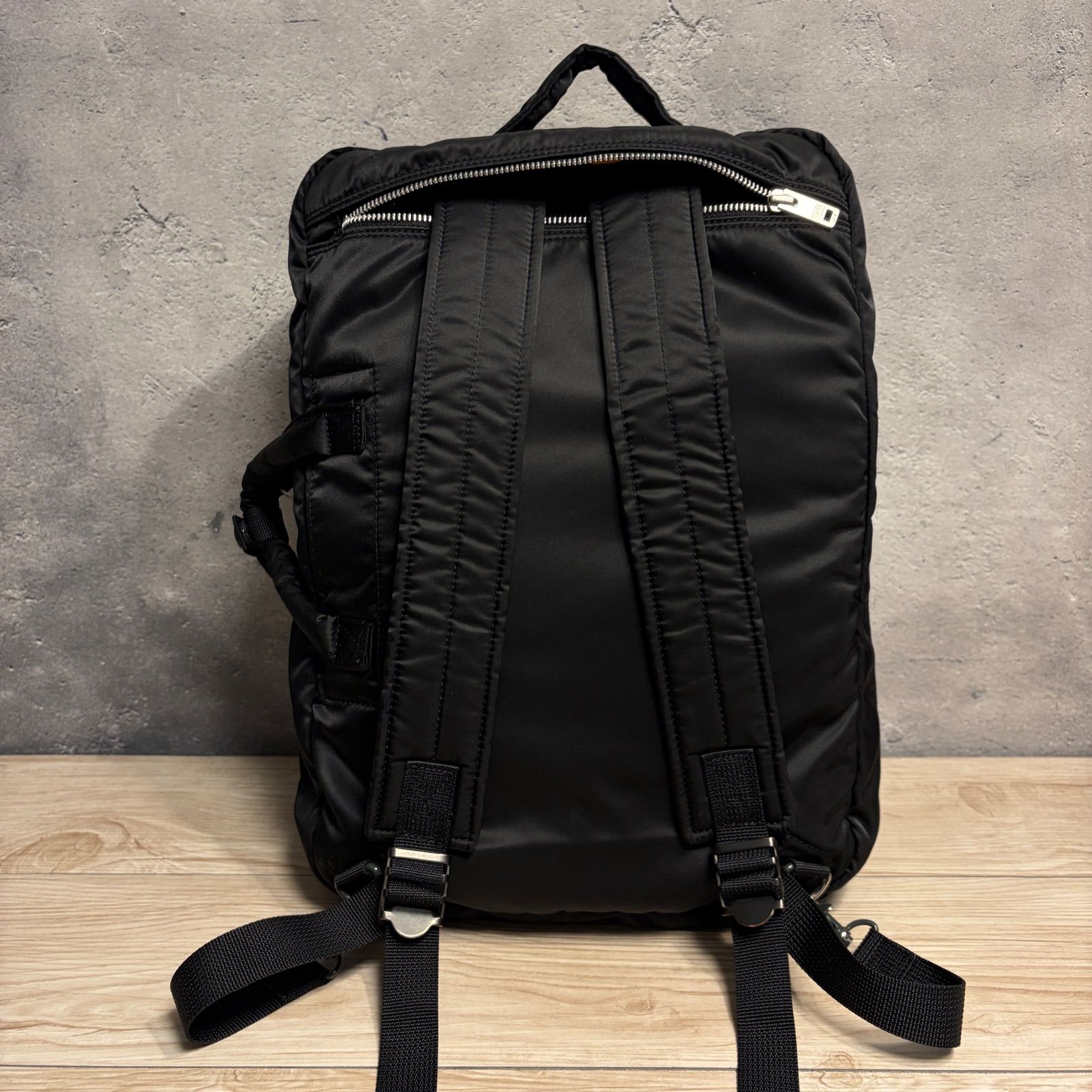 PORTER タンカー 3WAY ビジネスバッグ ブラック リュック A↑-820