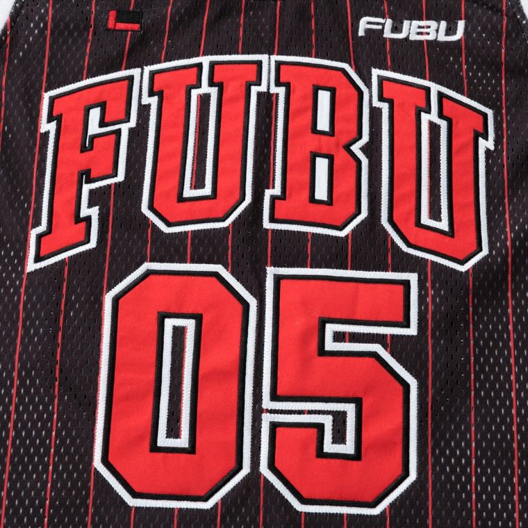 新作】【FUBU／フブ・バスケットボールタンクトップ（ブラック