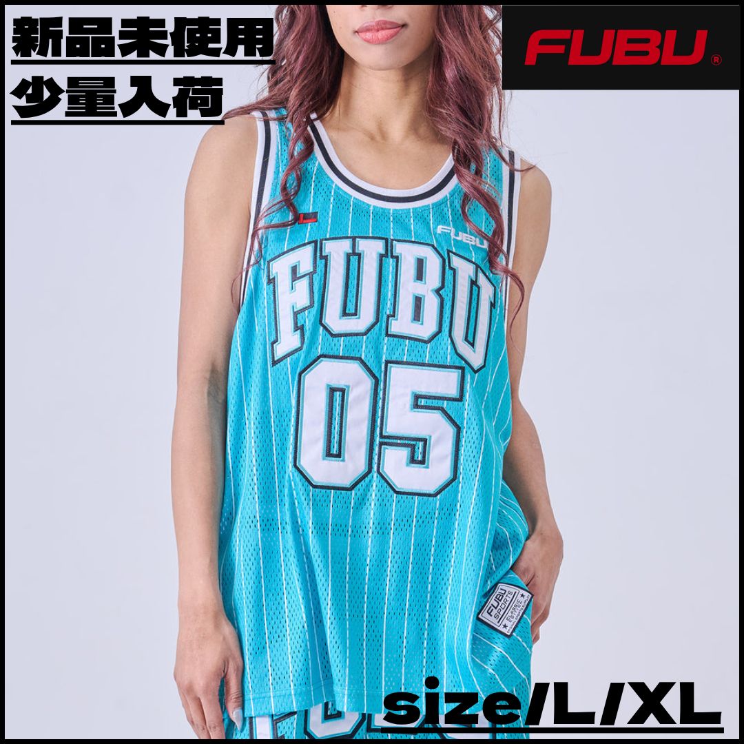 新作】【FUBU／フブ・バスケットボールタンクトップ（ミント
