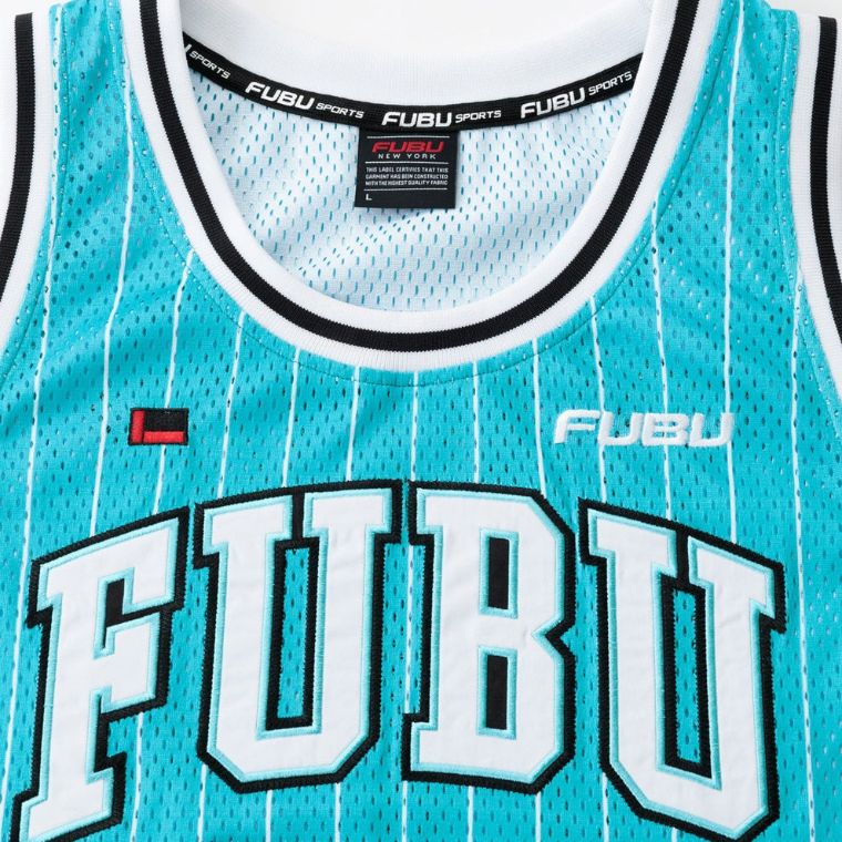 新作】【FUBU／フブ・バスケットボールタンクトップ（ミント