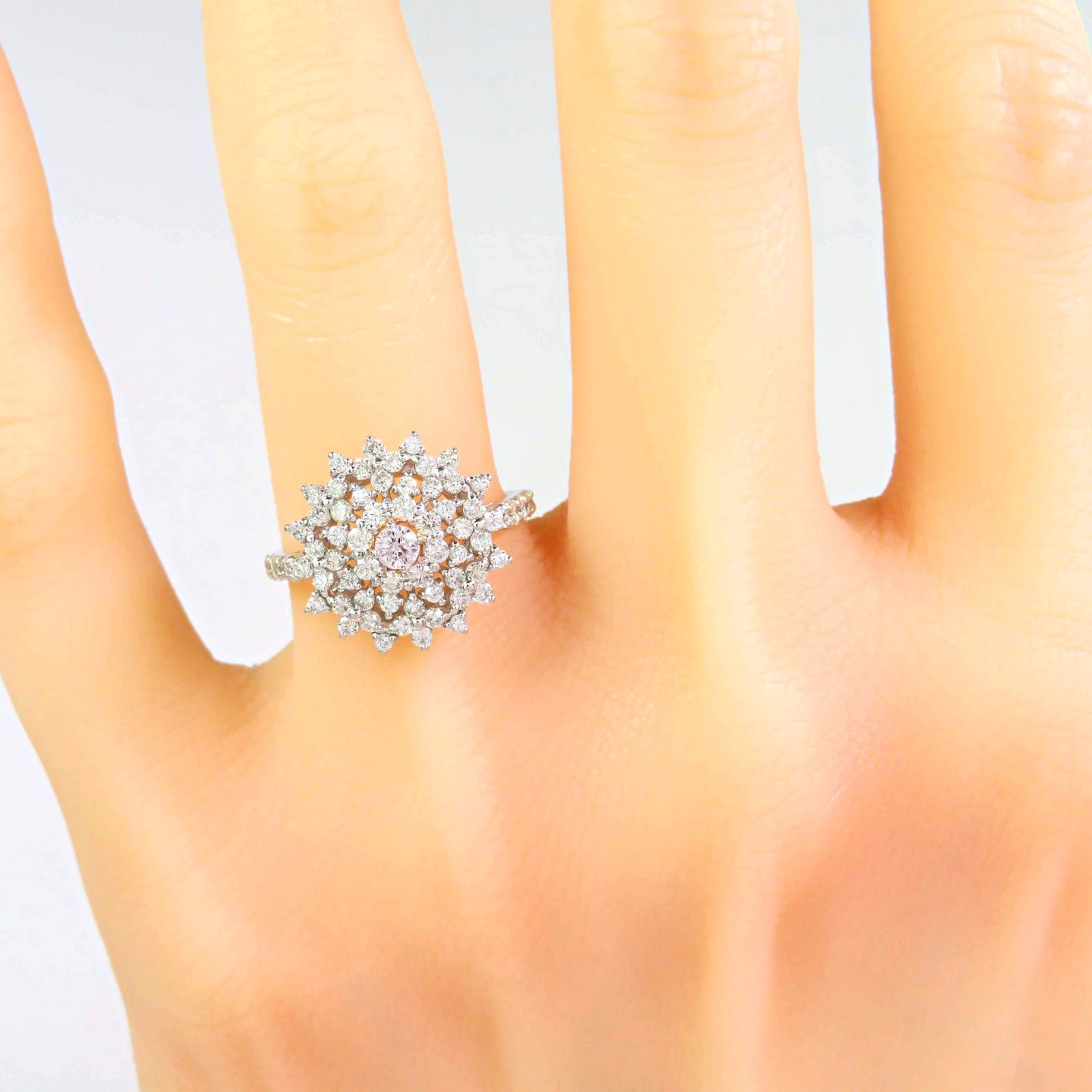 ピンクダイヤモンド0.105ct