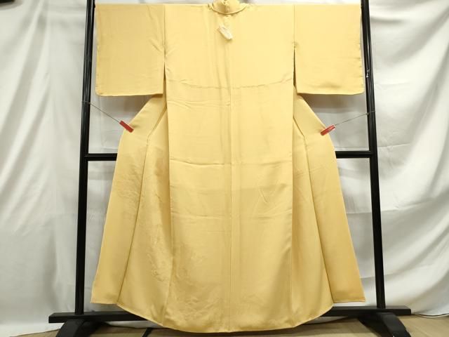平和屋着物▽上質な色無地　単衣　亀甲地紋　雄黄色　正絹　逸品　AABD0286fy 平和屋着物□豪華色留袖 風景花地紋 飴色 正絹 逸品 DABE0887qa - メルカリ