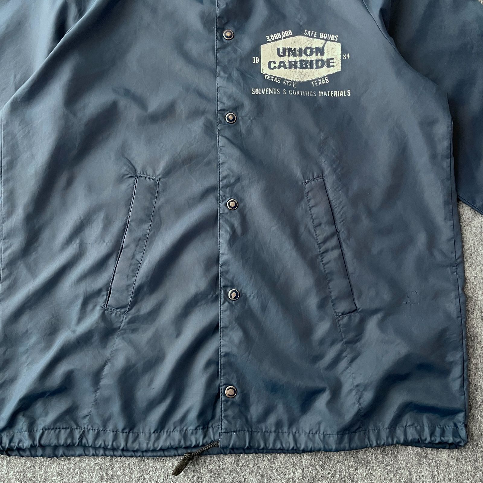 70s Pla-Jac コーチジャケット made in USA ヴィンテージ フェード 
