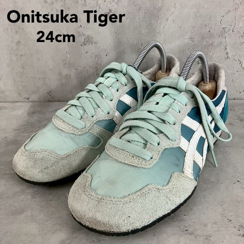 Onitsuka Tiger オニツカタイガー SERRANO セラーノ ブルー ローカット 