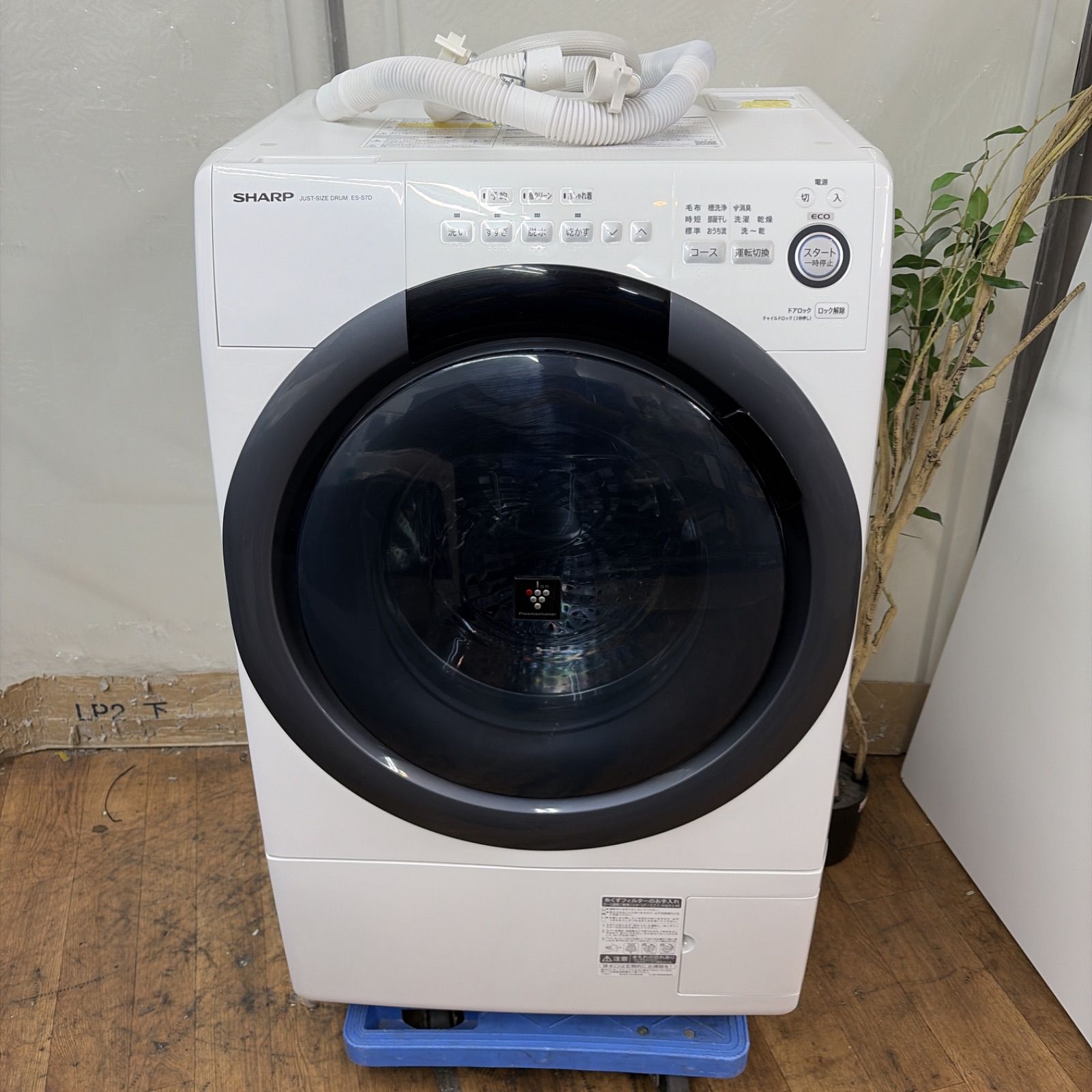 名古屋市近郊配送設置無料】R307 ☀️ SHARP / シャープ ドラム式洗濯 