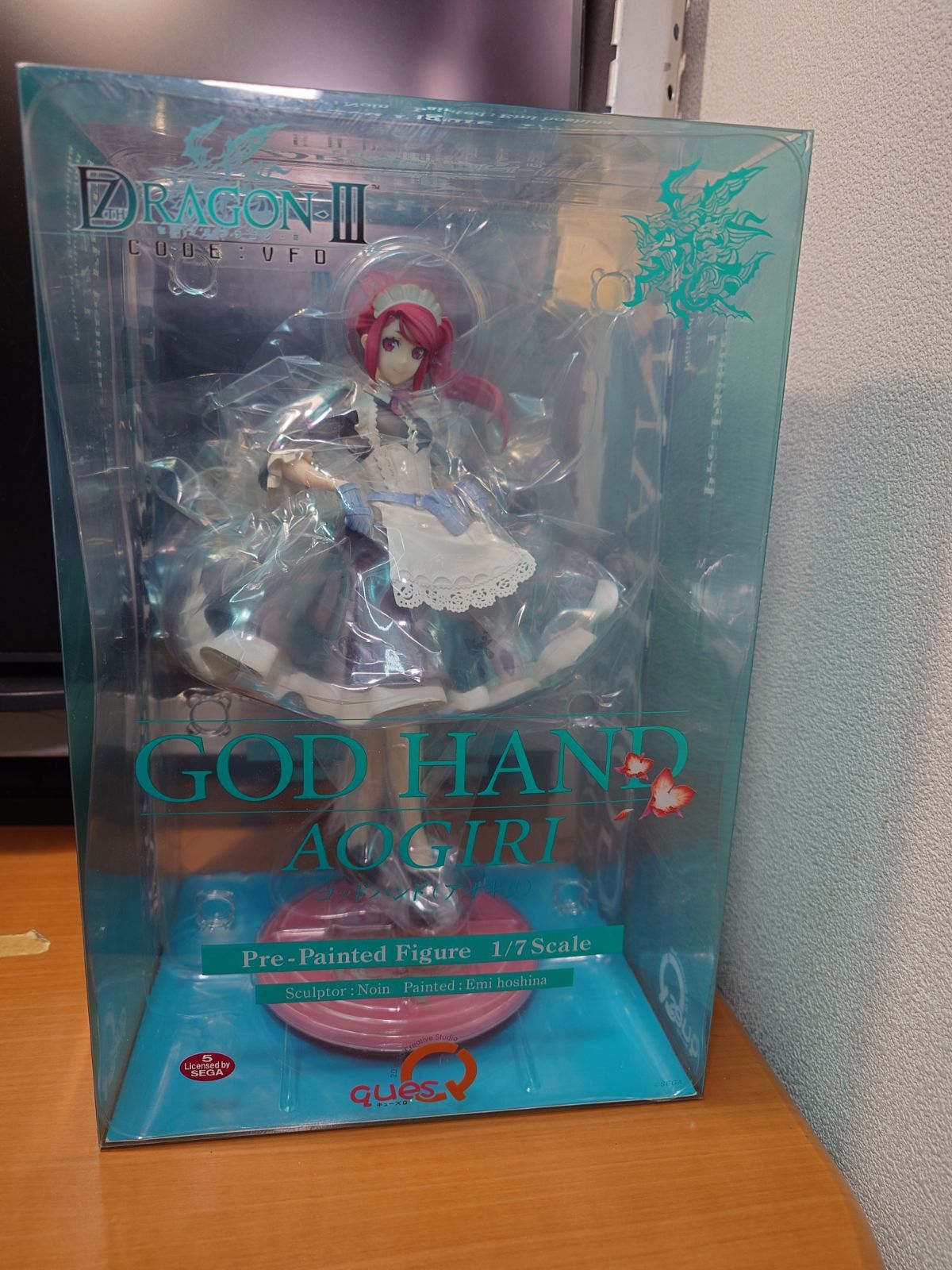 ゴッドハンド（アオギリ） 7th DRAGONⅢ CODE：VFD 1/7スケール彩色済