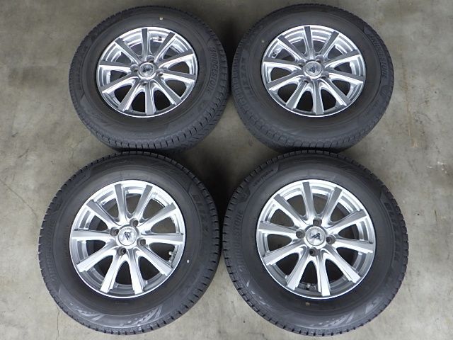 2410-280 AZ SPORT アルミホイール＆スタッドレスタイヤ 185/70R14 