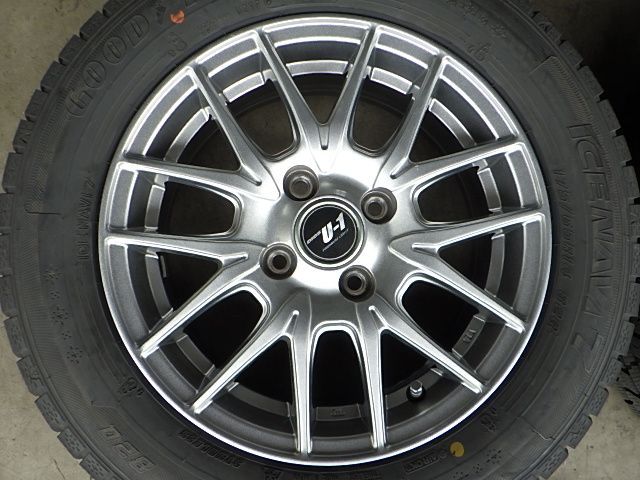 2410-281 MANARAY SPORT アルミホイール＆スタッドレスタイヤ 175 