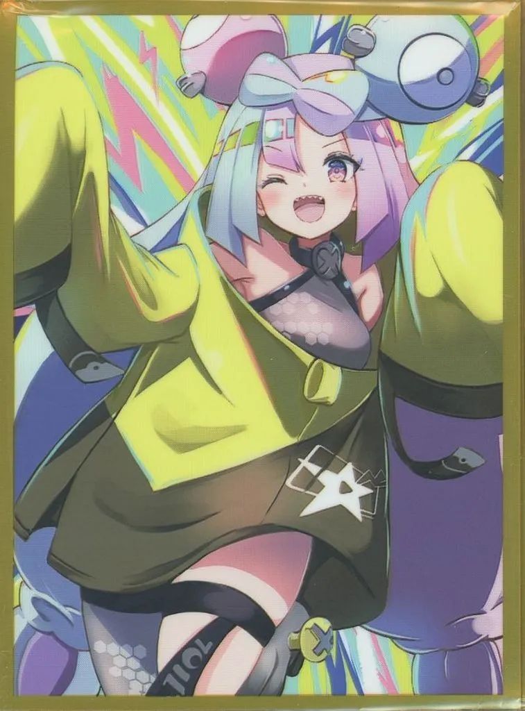 [Used] Supplies [Pokemon] sleeve nanjamo (shibakame) C101/white clover