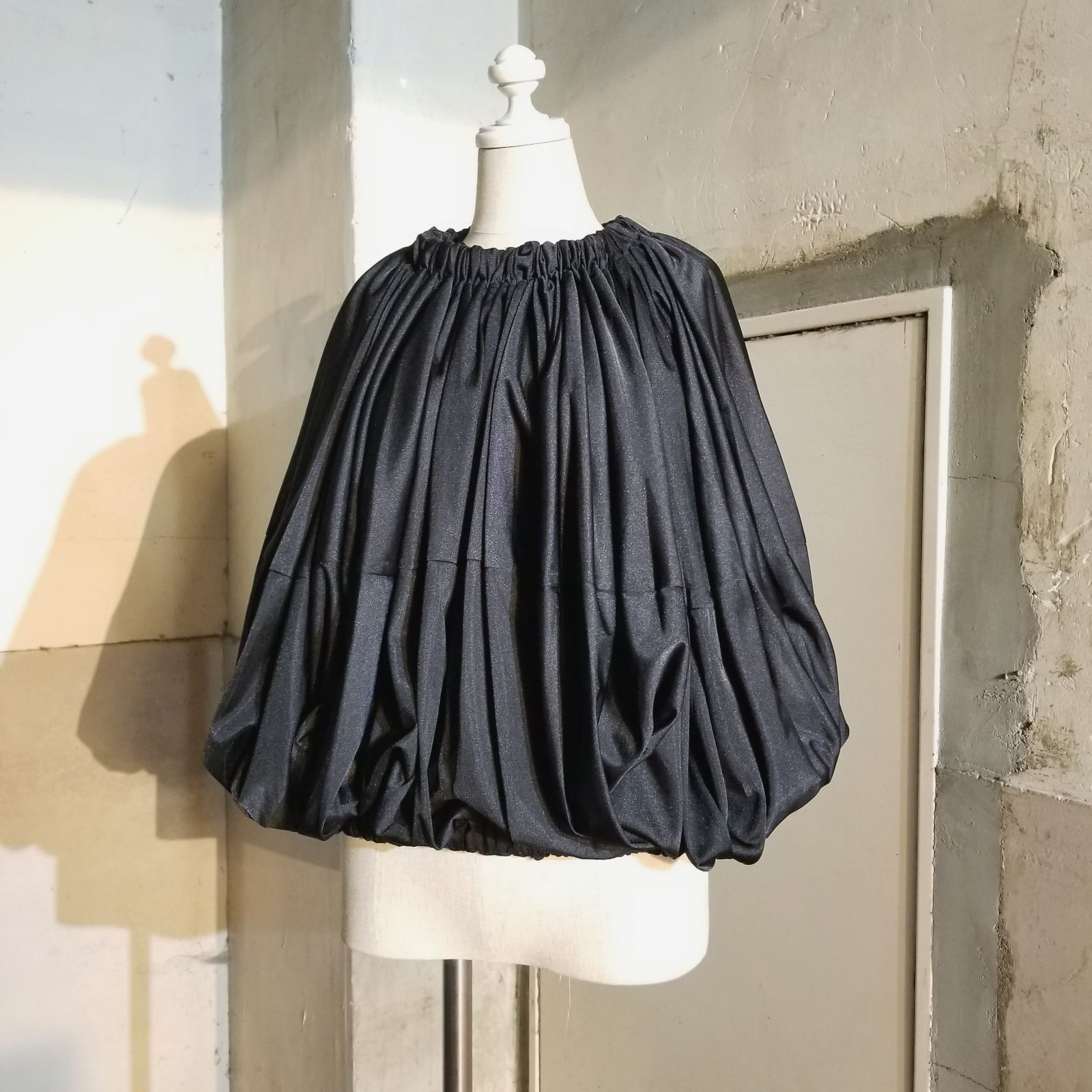 COMME des GARCONS 20aw バルーン プリーツブラウス S 