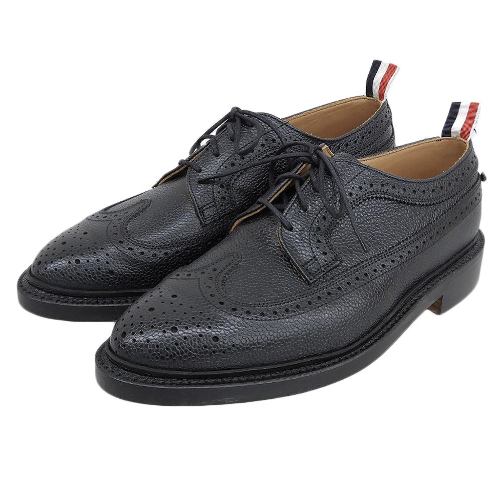 THOM BROWNE トムブラウン 新品同様 シボ ロングウィング フルブローグ