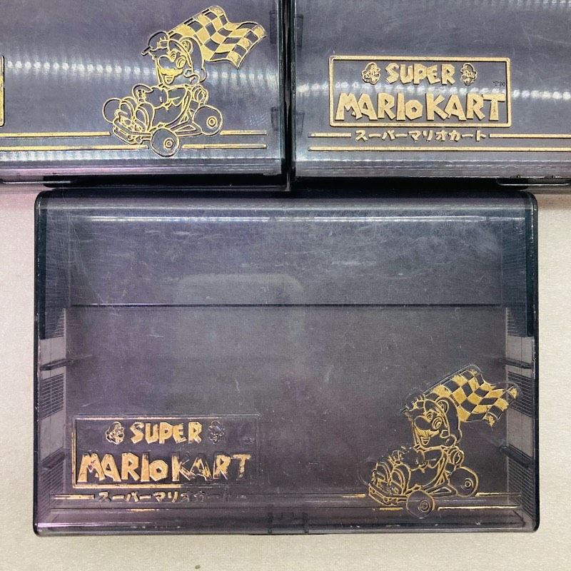 5点セット】 スーパーファミコン カセットケース スーパーマリオ