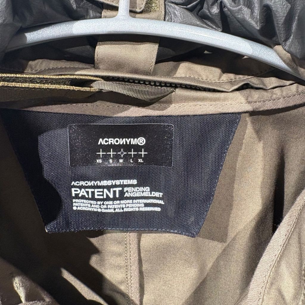 ACRONYM アクロニウム 19SS BICOLOR JACKET シェルジャケット J36-S
