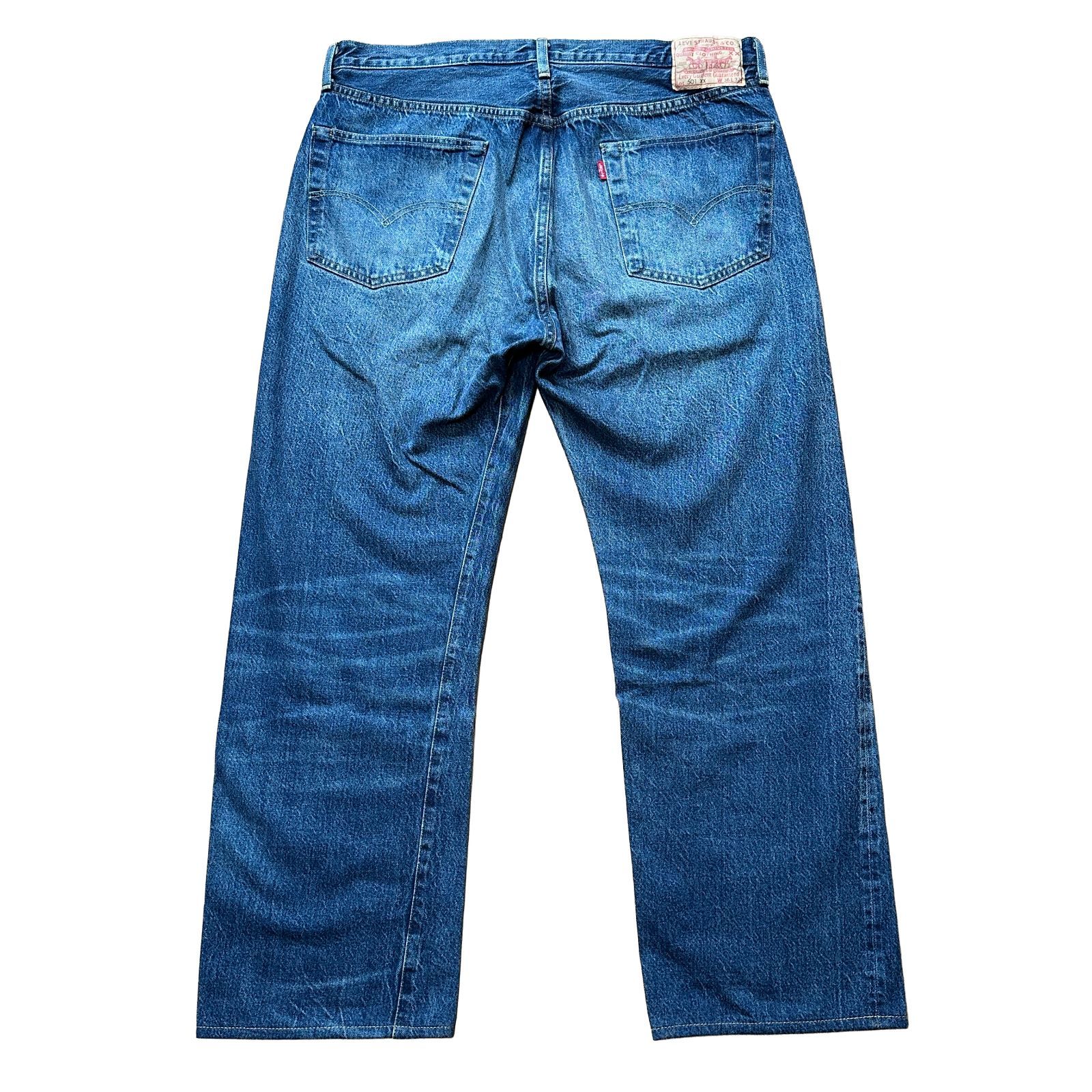 LEVI'S 501XX 1955年モデル LVC W36 日本製 BIG-E 赤耳 インディゴ