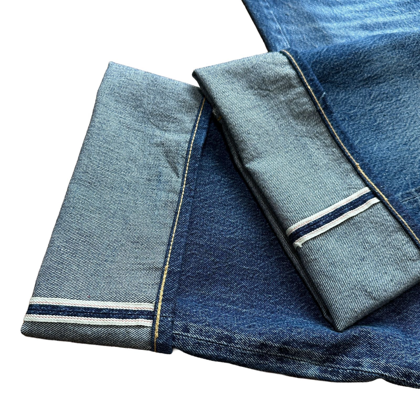 【W36_LEVI'S 501XX】 LVC 1955 日本製 LEVI'S 501XX 1955年モデル LVC W36 日本製 BIG-E 赤耳 インディゴ