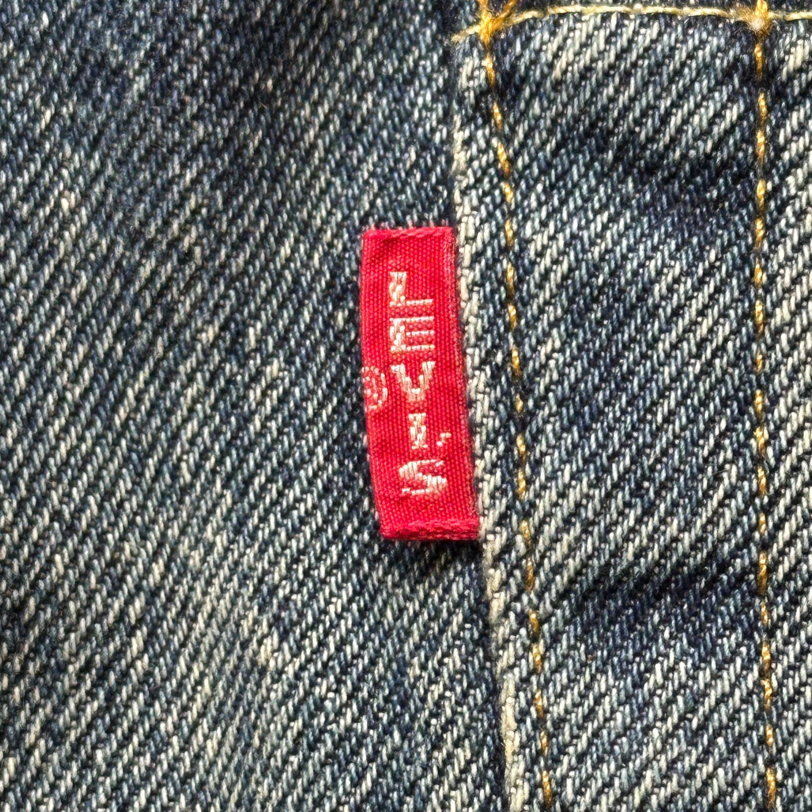 LEVI'S 501XX 1955年モデル LVC W36 日本製 BIG-E 赤耳 インディゴ