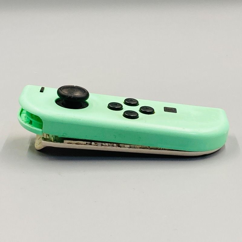 ジャンク】 Nintendo Switch JOY-CON (L) パステルグリーン あつまれ