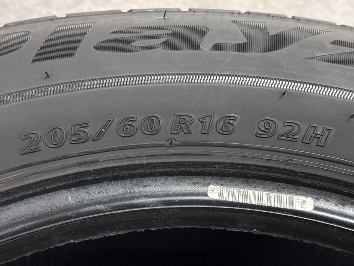 2025年製造 バリ溝】ブリヂストン PLAYZ PX-RV2 205/60R16 ノア 