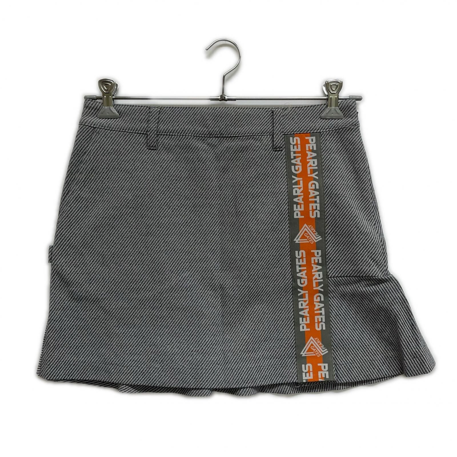 中古 レディース パーリーゲイツ PEARLY GATES スカート 1(M) グレー系