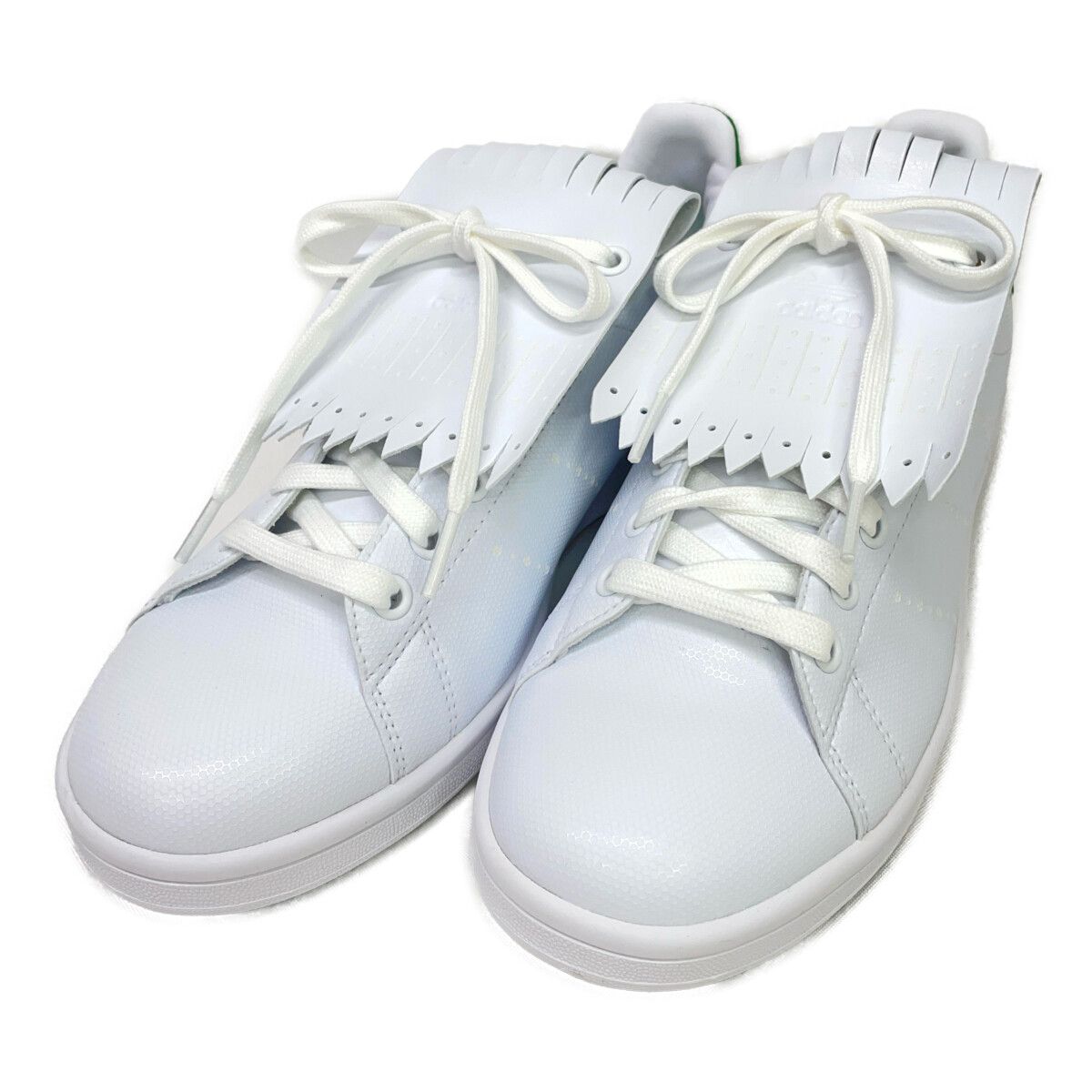 未使用品 アディダスゴルフ adidas GOLF ゴルフシューズ  26cm ホワイト スタンスミス スパイクレス シンプル [Q46252]