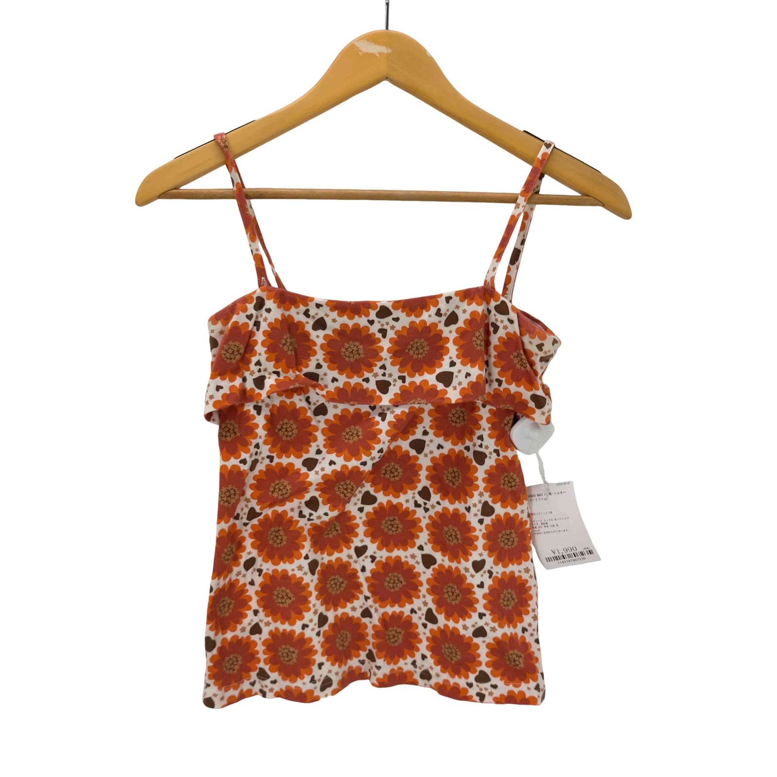 トルネードマートファム TORNADO MART FEMME 花柄タンクトップ Y2K 