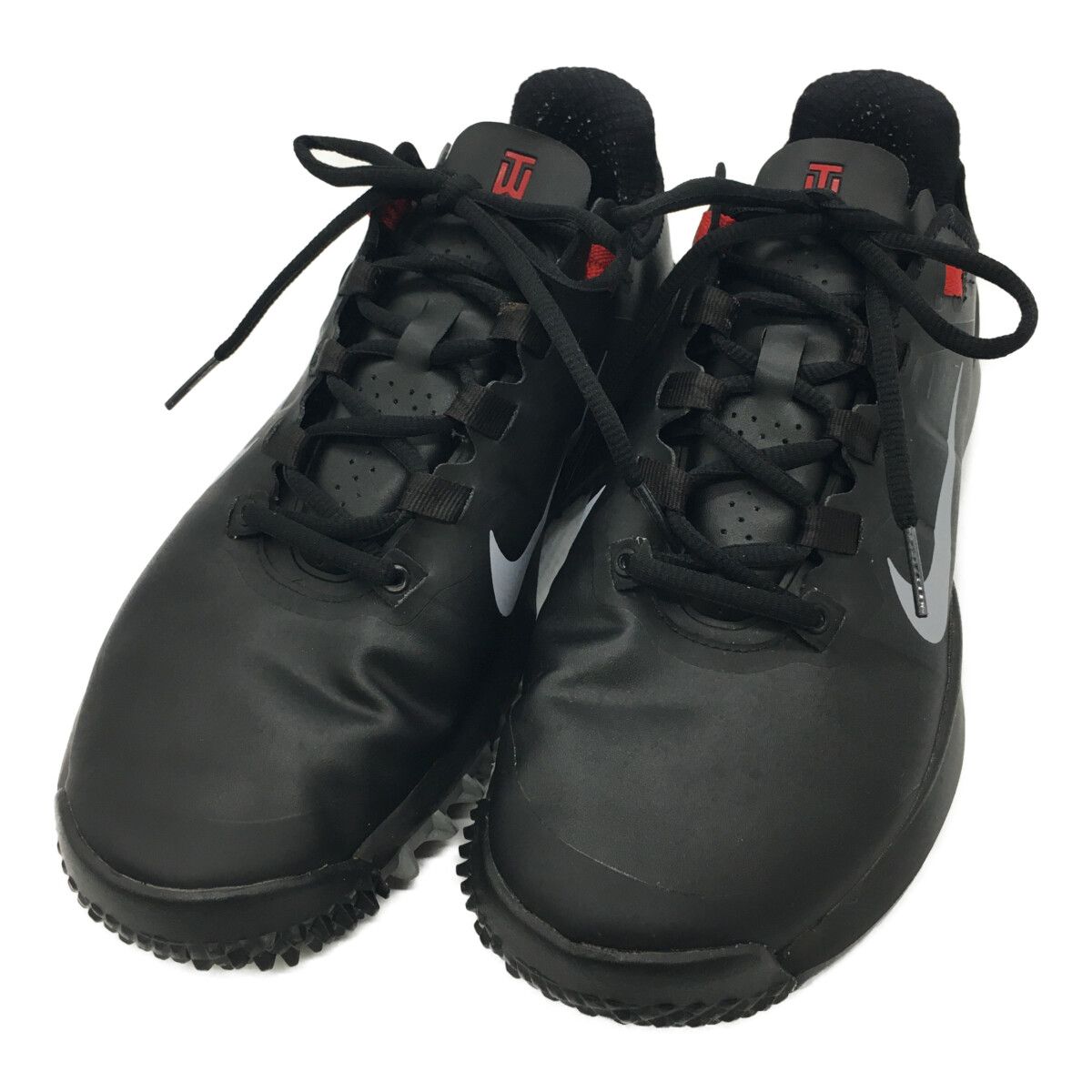 中古 ナイキ NIKE ゴルフシューズ 26cm 黒 ブラック タイガー ウッズ 